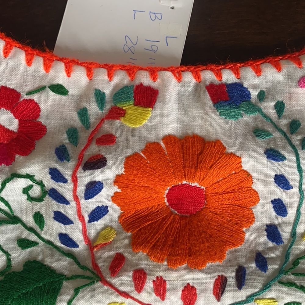 🇲🇽 NWT Traditional Mexican blouse. - Picture 15 of 16